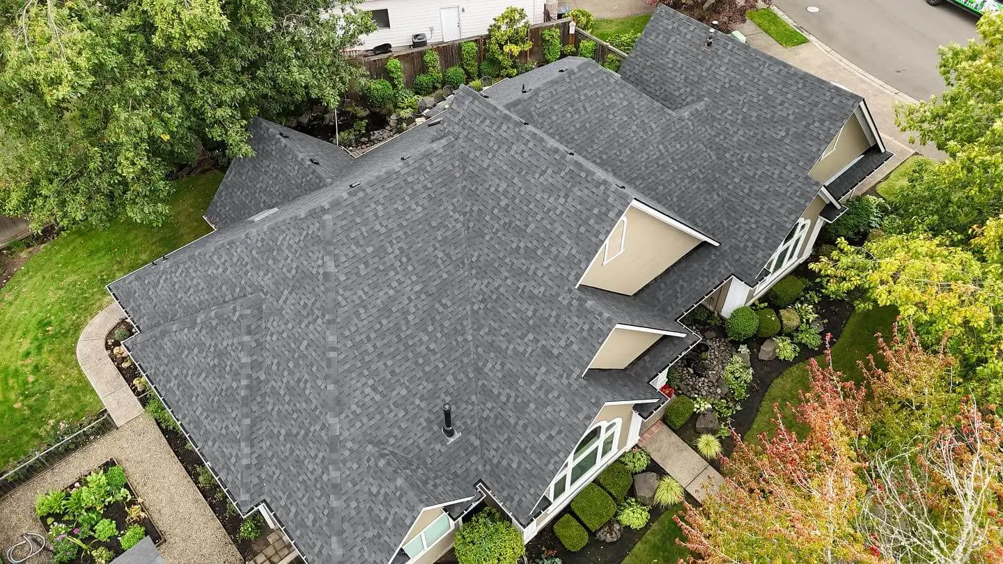 Custom home roof replacement Lane County OR